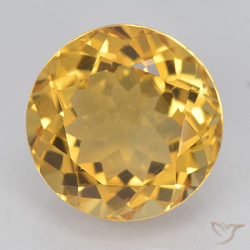 6.28ct Naturel Doré Citrine, Tour, VVS