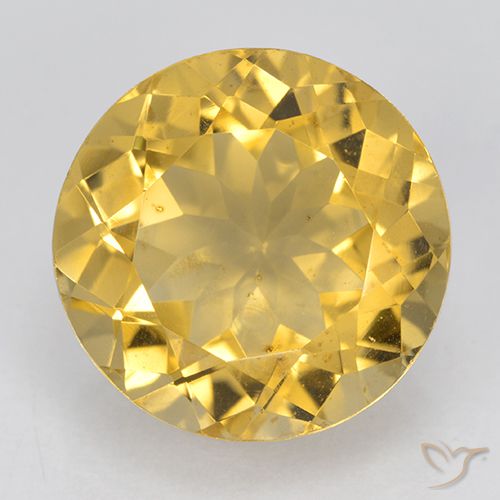 6.05ct Naturel Doré Citrine, Tour, VVS