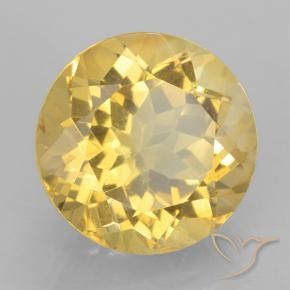 Citrine Jaune doré léger naturelle Tour, 6.14 ct, VVS