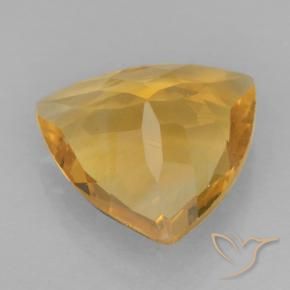 Citrine Orange-or naturelle Trillion, 1.58 ct, VVS