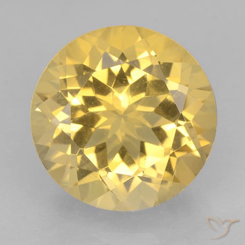 6.32ct Naturel Doré Citrine, Tour, VVS
