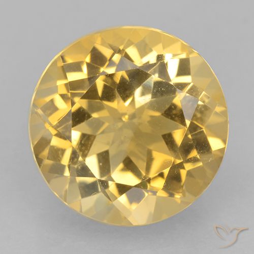 5.99ct Naturel Doré vif Citrine, Tour, VVS