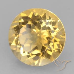 Citrine Doré vif naturelle Tour, 5.99 ct, VVS