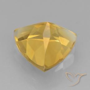 Citrine Or moyen naturelle Trillion, 2.12 ct, VVS