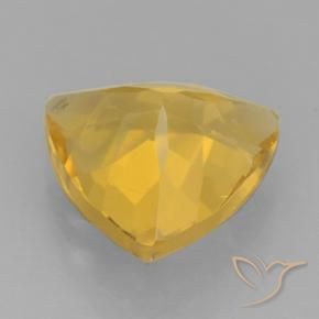 Citrine Doré vif naturelle Trillion, 2.00 ct, VVS