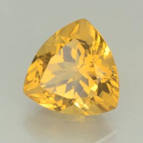 Citrine Or moyen naturelle Trillion, 2.32 ct, VVS