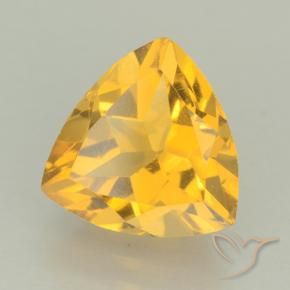 Citrine Or moyen naturelle Trillion, 2.22 ct, VVS