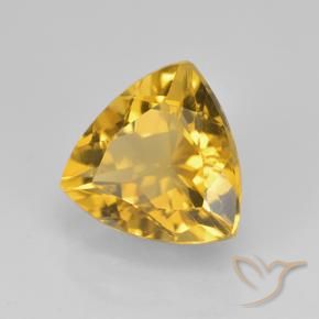 Citrine Doré naturelle Trillion, 2.32 ct, VVS