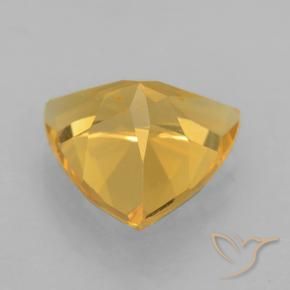 Citrine Orange Doré naturelle Trillion, 2.03 ct, VVS