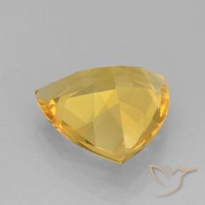 Citrine Or moyen naturelle Trillion, 1.74 ct, VVS