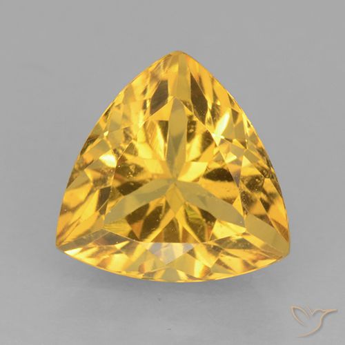 Citrine Doré naturelle Trillion, 2.27 ct, VVS
