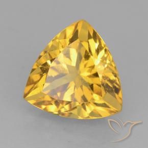 Citrine Doré naturelle Trillion, 2.27 ct, VVS