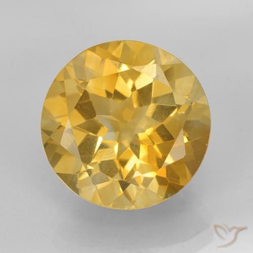 Citrine Doré vif naturelle Tour, 5.98 ct, VVS