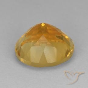 Citrine Orange doré profond naturelle Tour, 6.21 ct, VVS