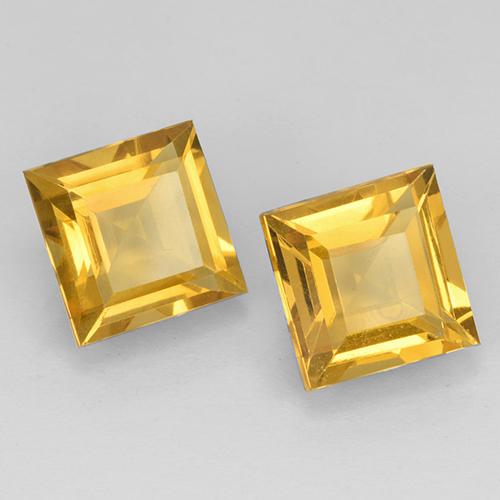 Shop natural 4.54ct Doré foncé Citrine gems, Carré, from Brésil at GemSelect. In stock, global shipping!