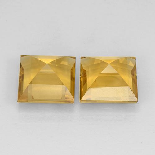 Shop natural 4.54ct Doré foncé Citrine gems, Carré, from Brésil at GemSelect. In stock, global shipping!