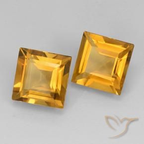 Shop natural 4.12ct Doré foncé Citrine gems, Carré, from Brésil at GemSelect. In stock, global shipping!
