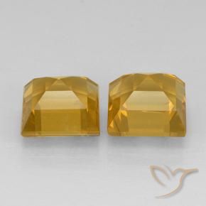 Shop natural 4.64ct Orange doré profond Citrine gems, Carré, from Brésil at GemSelect. In stock, global shipping!