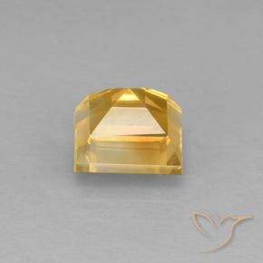 Citrine Doré vif naturelle Carré, 2.27 ct, VVS-VS