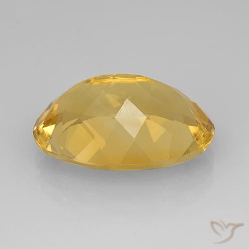 Citrine Doré moyen naturelle ovale, 10.57 ct, VVS-VS