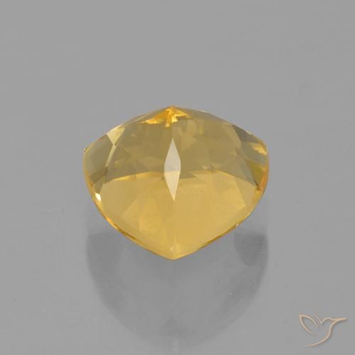Citrine Or moyen naturelle Trillion, 2.44 ct, VS