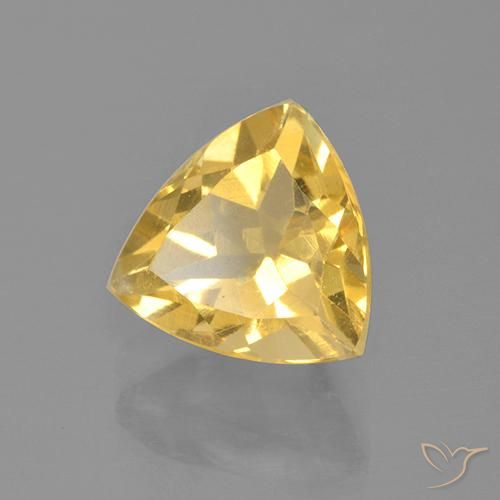 Citrine Or moyen naturelle Trillion, 2.19 ct, VS