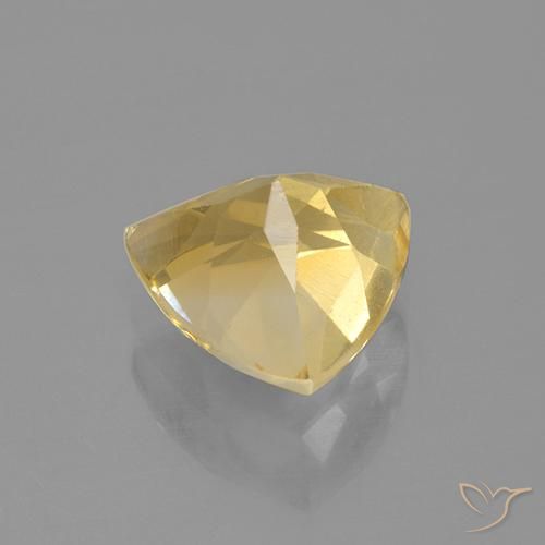 Citrine Or moyen naturelle Trillion, 2.19 ct, VS