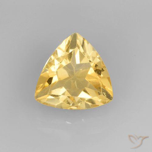2.14ct Naturel Or Citrine, Trillion, VVS-VS