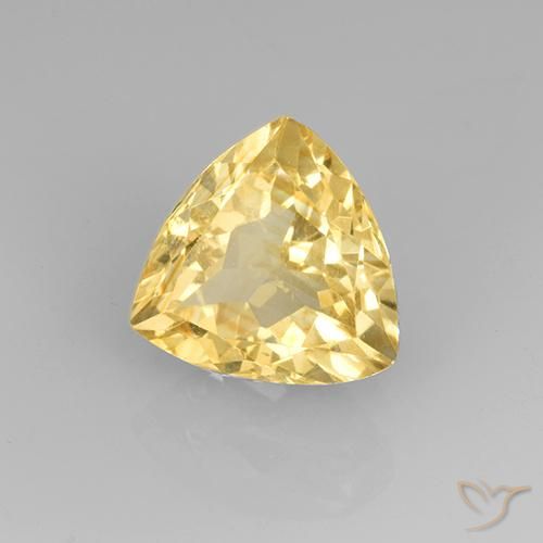 Citrine Doré naturelle Trillion, 2.29 ct, VVS-VS
