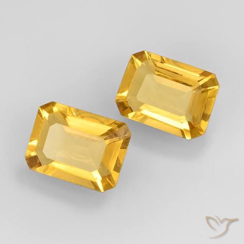 Shop natural 2.58ct Doré Citrine gems, Octogone / coupe Émeraude, from Brésil at GemSelect. In stock, global shipping!