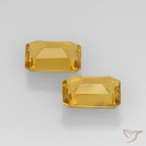 Shop natural 2.58ct Doré Citrine gems, Octogone / coupe Émeraude, from Brésil at GemSelect. In stock, global shipping!