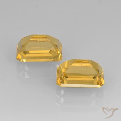 Shop natural 3.24ct Doré Citrine gems, Octogone / coupe Émeraude, from Brésil at GemSelect. In stock, global shipping!
