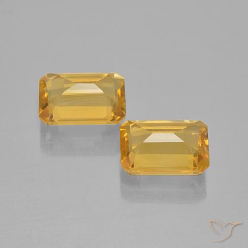 Shop natural 2.54ct Doré foncé Citrine gems, Octogone / coupe Émeraude, from Brésil at GemSelect. In stock, global shipping!