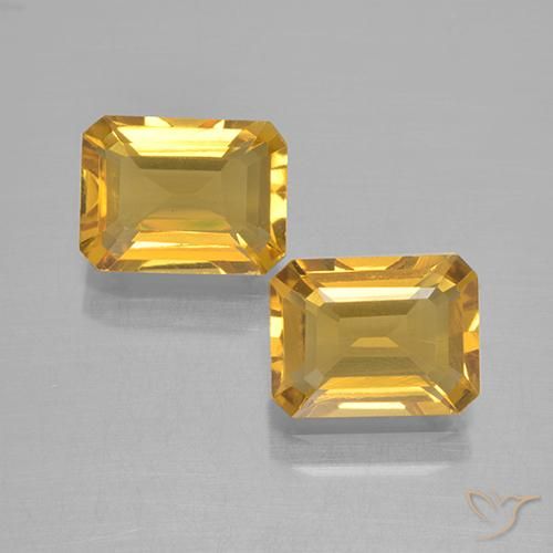 Shop natural 2.80ct Doré Citrine gems, Octogone / coupe Émeraude, from Brésil at GemSelect. In stock, global shipping!