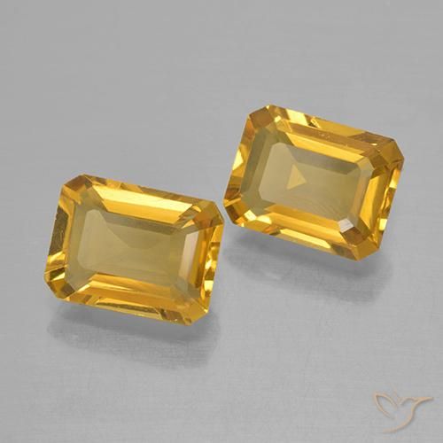 Shop natural 2.80ct Doré Citrine gems, Octogone / coupe Émeraude, from Brésil at GemSelect. In stock, global shipping!