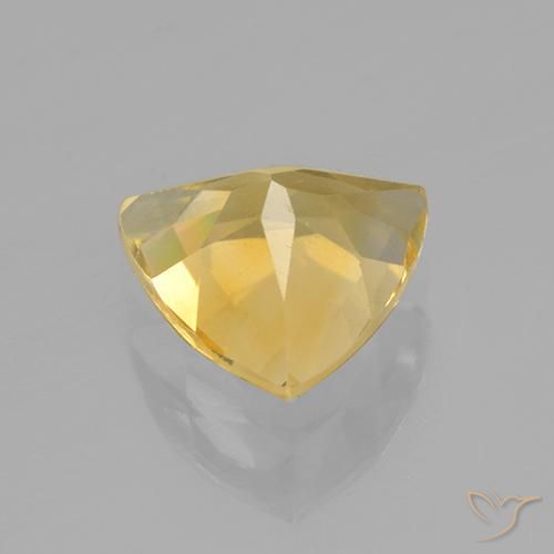 Citrine Doré naturelle Trillion, 2.03 ct, VS