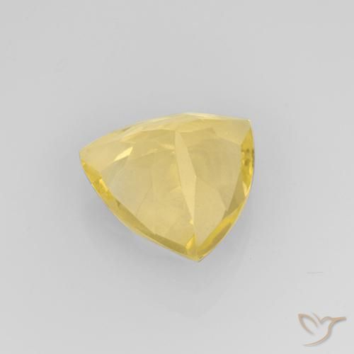 Citrine Doré léger naturelle Trillion, 1.99 ct, VVS-VS