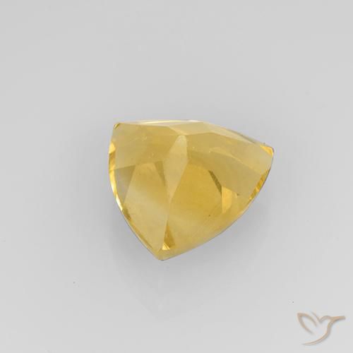 Citrine Or moyen naturelle Trillion, 1.95 ct, VVS-VS