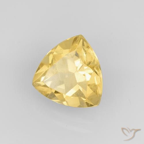 Citrine Or moyen naturelle Trillion, 2.26 ct, VVS-VS