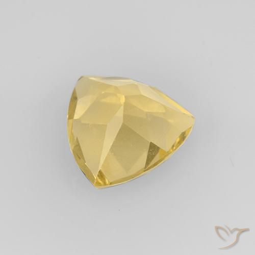 Citrine Or moyen naturelle Trillion, 2.26 ct, VVS-VS