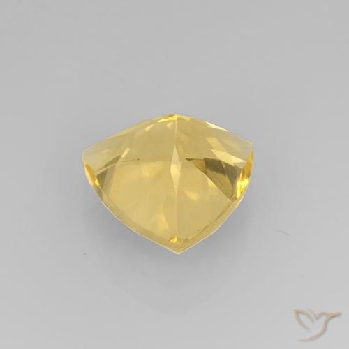 Citrine Or naturelle Trillion, 2.17 ct, VVS-VS