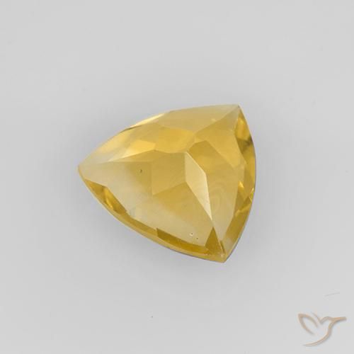 Citrine Doré vif naturelle Trillion, 1.89 ct, VVS-VS