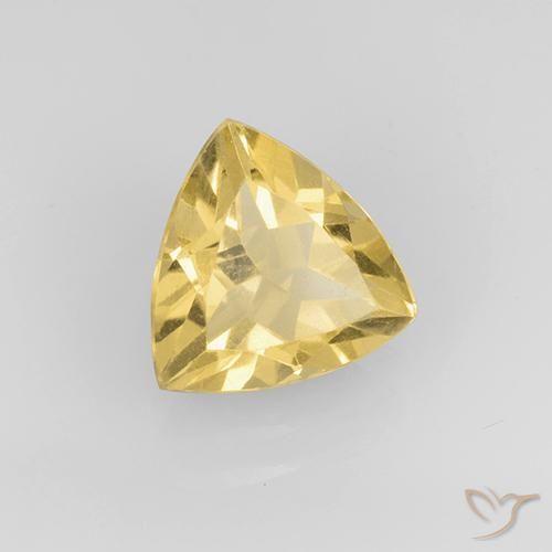 Citrine Doré naturelle Trillion, 1.86 ct, VS