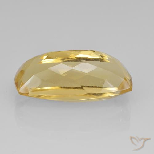Citrine Or moyen naturelle Coussin, 7.07 ct, VVS-VS