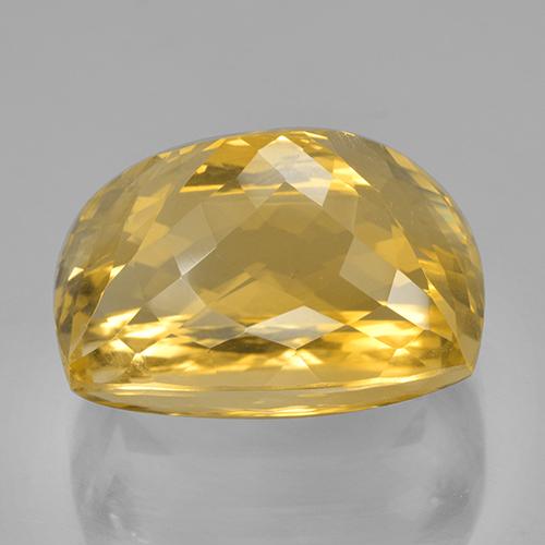 Citrine Jaune doré naturelle Coupe coussin, 26.34 ct, VVS