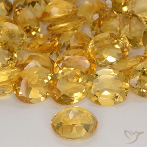 Citrine Doré naturelle ovale, 4.54 ct, VVS-VS