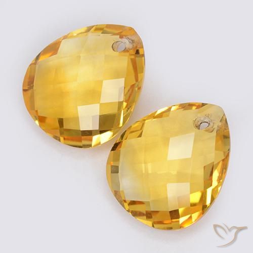 Shop natural 7.04ct Orange Doré Citrine gems, En forme de poire, from Brésil at GemSelect. In stock, global shipping!