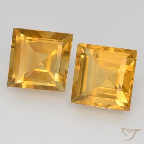 Shop natural 2.95ct Orange-or Citrine gems, Carré, from Brésil at GemSelect. In stock, global shipping!
