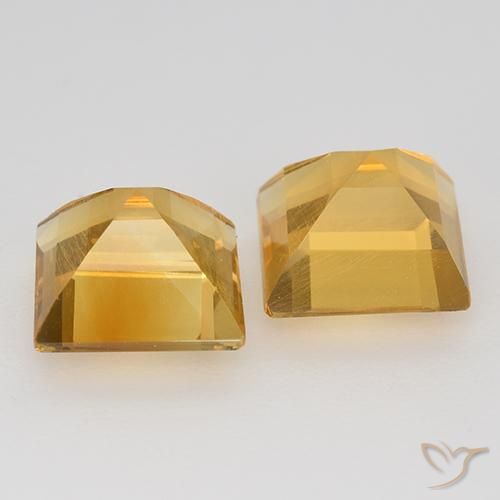 Shop natural 2.95ct Orange-or Citrine gems, Carré, from Brésil at GemSelect. In stock, global shipping!