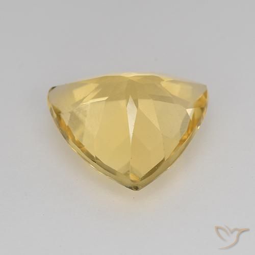 Citrine Orange Doré naturelle Trillion, 1.74 ct, VVS-VS